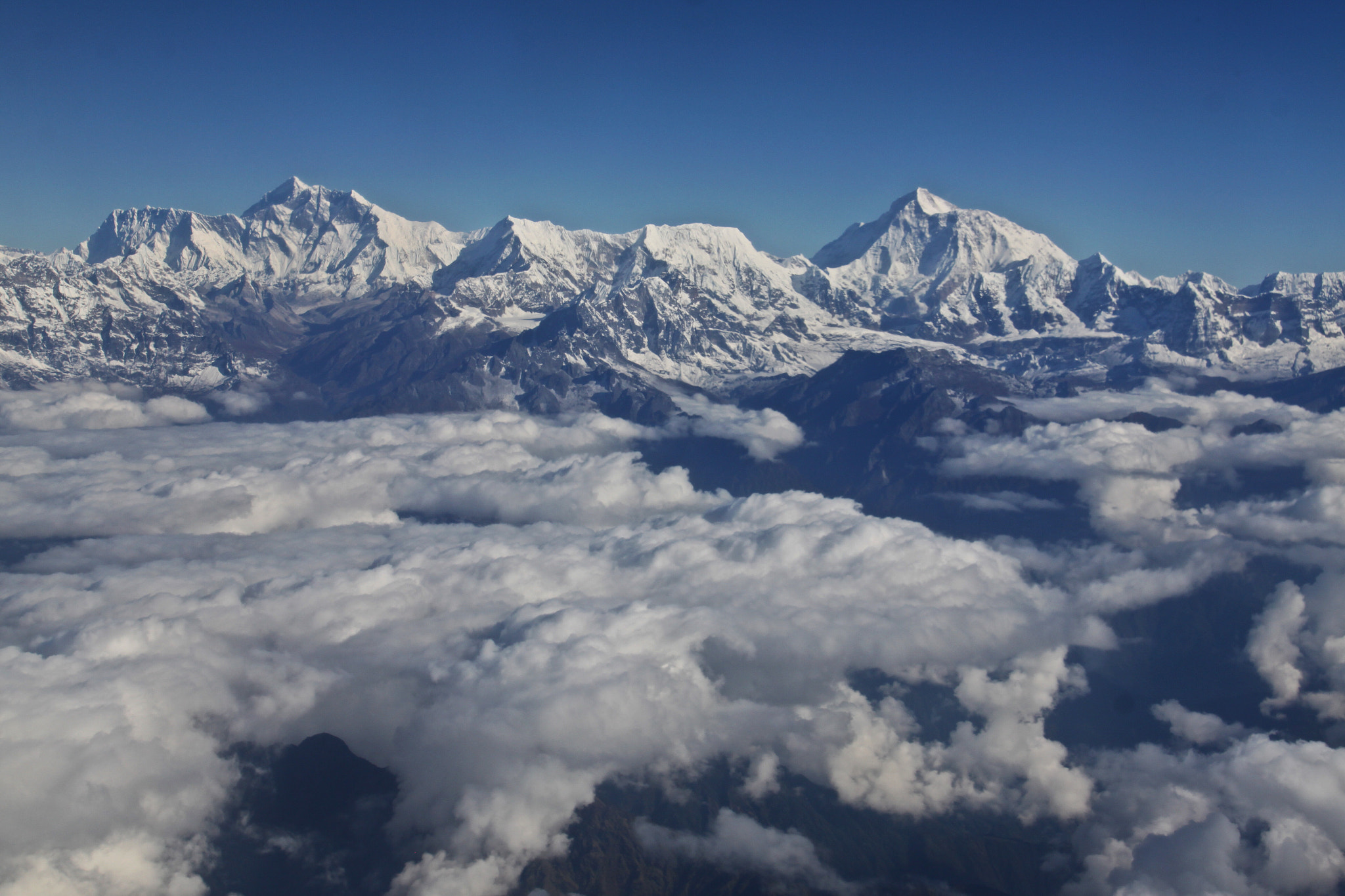 Canon EOS 500D (EOS Rebel T1i / EOS Kiss X3) sample photo. Everest and makalu photography