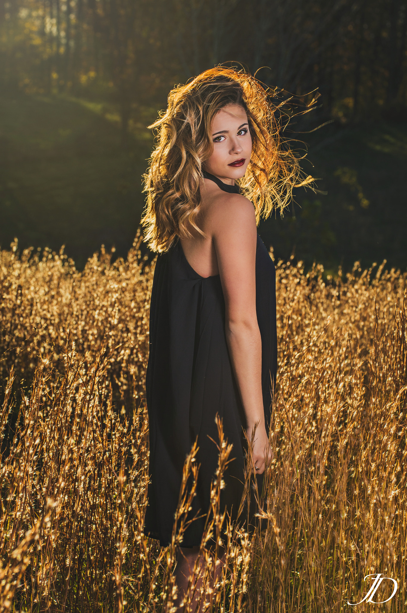 Nikon D3200 sample photo. Emily hair photography