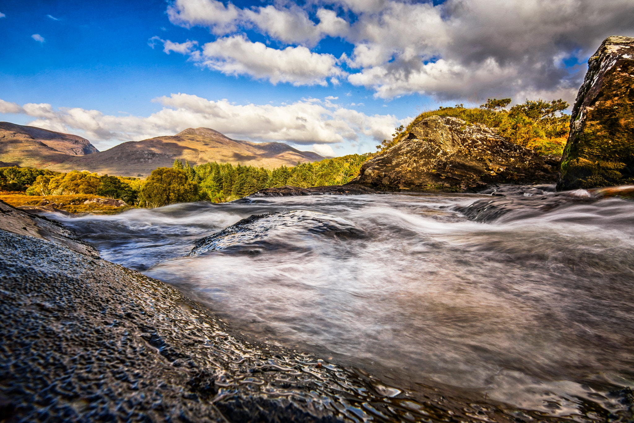 Sony a99 II sample photo. River owenreagh, ireland photography