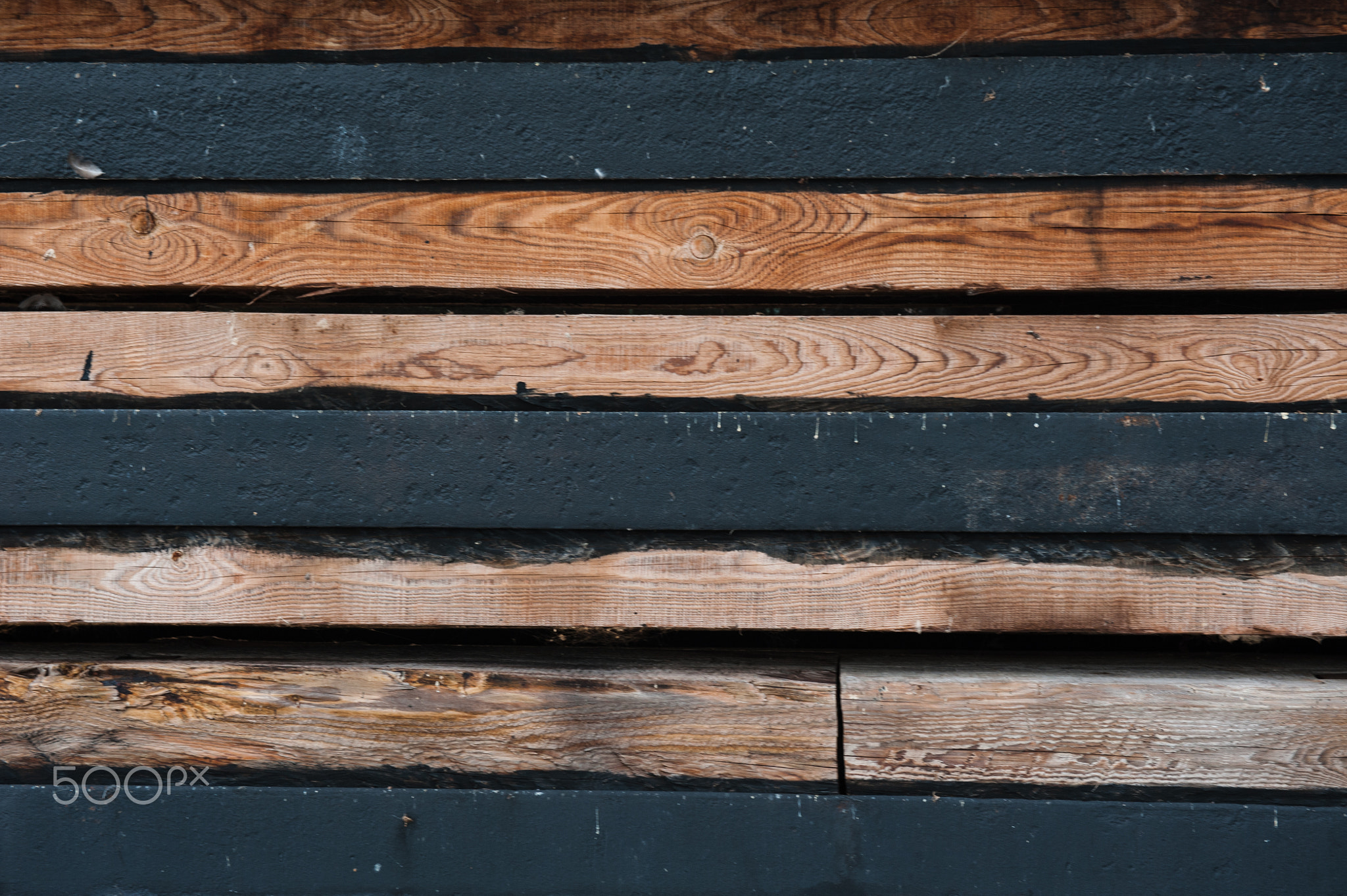 Detail close up from above on wood blocks with copy spaceDetail view of wooden truss