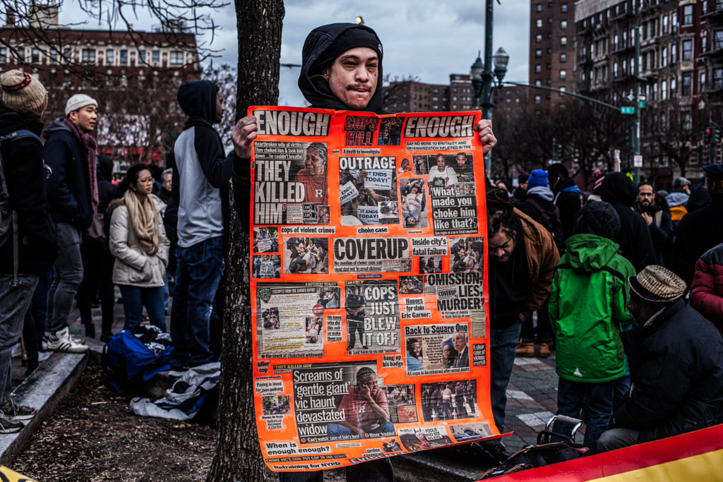 "Black Lives Matter" protests in NY by Inwards Outwards on 500px.com