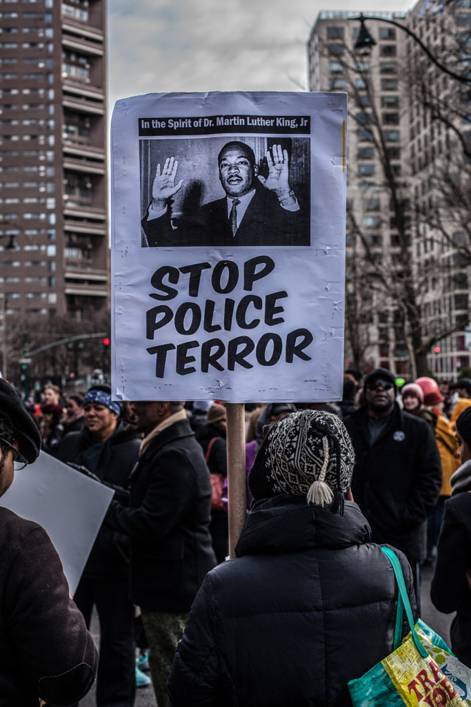 "Black Lives Matter" protests in NY by Inwards Outwards on 500px.com