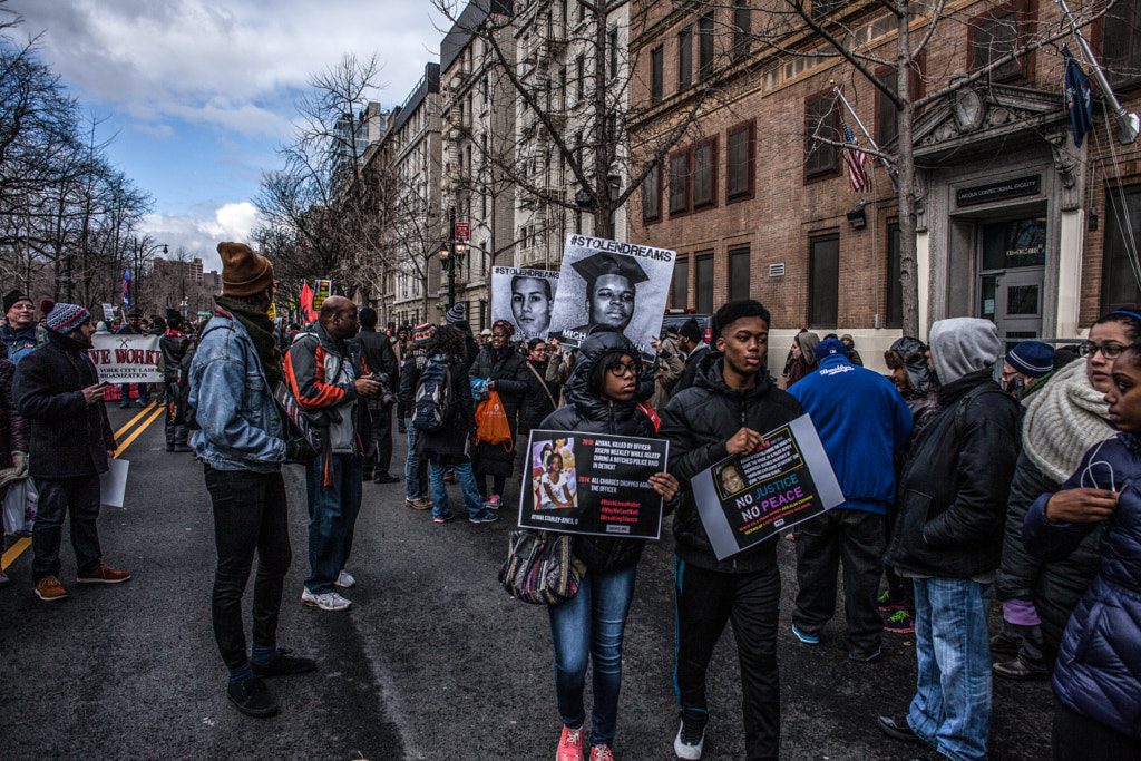 "Black Lives Matter" protests in NY by Inwards Outwards on 500px.com