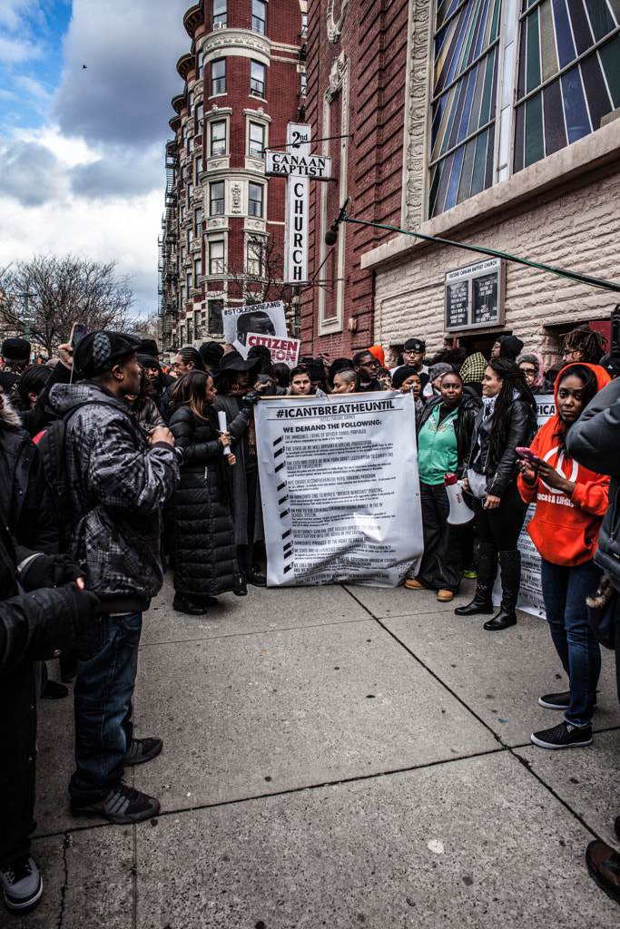 "Black Lives Matter" protests in NY by Inwards Outwards on 500px.com