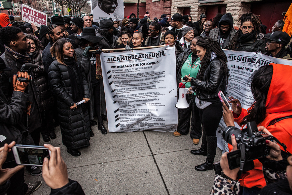 "Black Lives Matter" protests in NY by Inwards Outwards on 500px.com