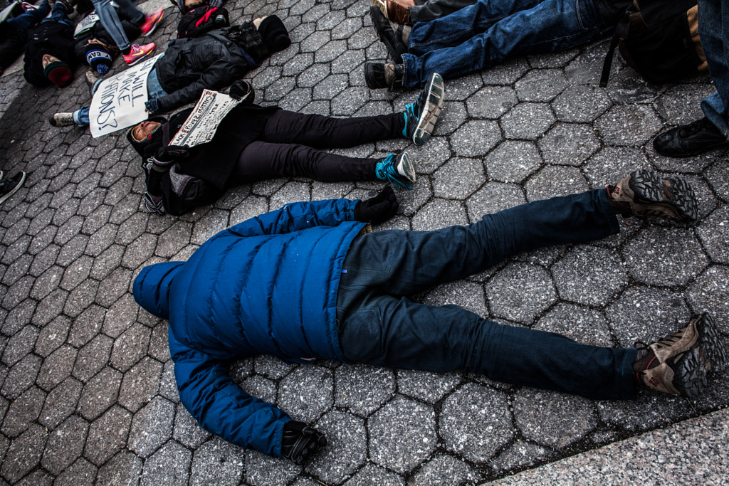 "Black Lives Matter" protests in NY by Inwards Outwards on 500px.com