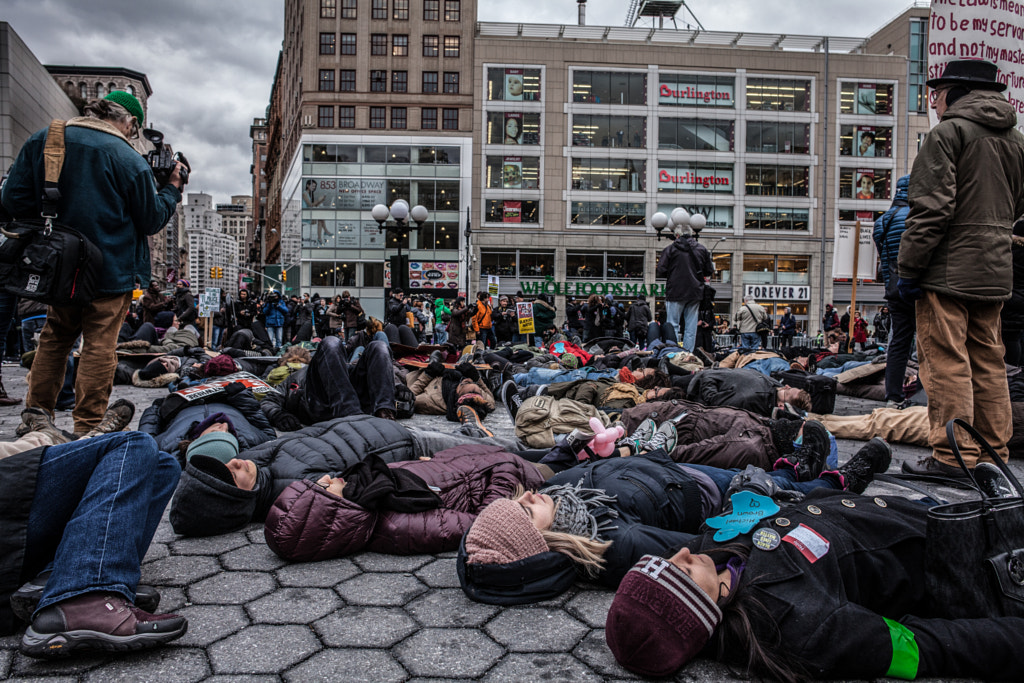 "Black Lives Matter" protests in NY by Inwards Outwards on 500px.com