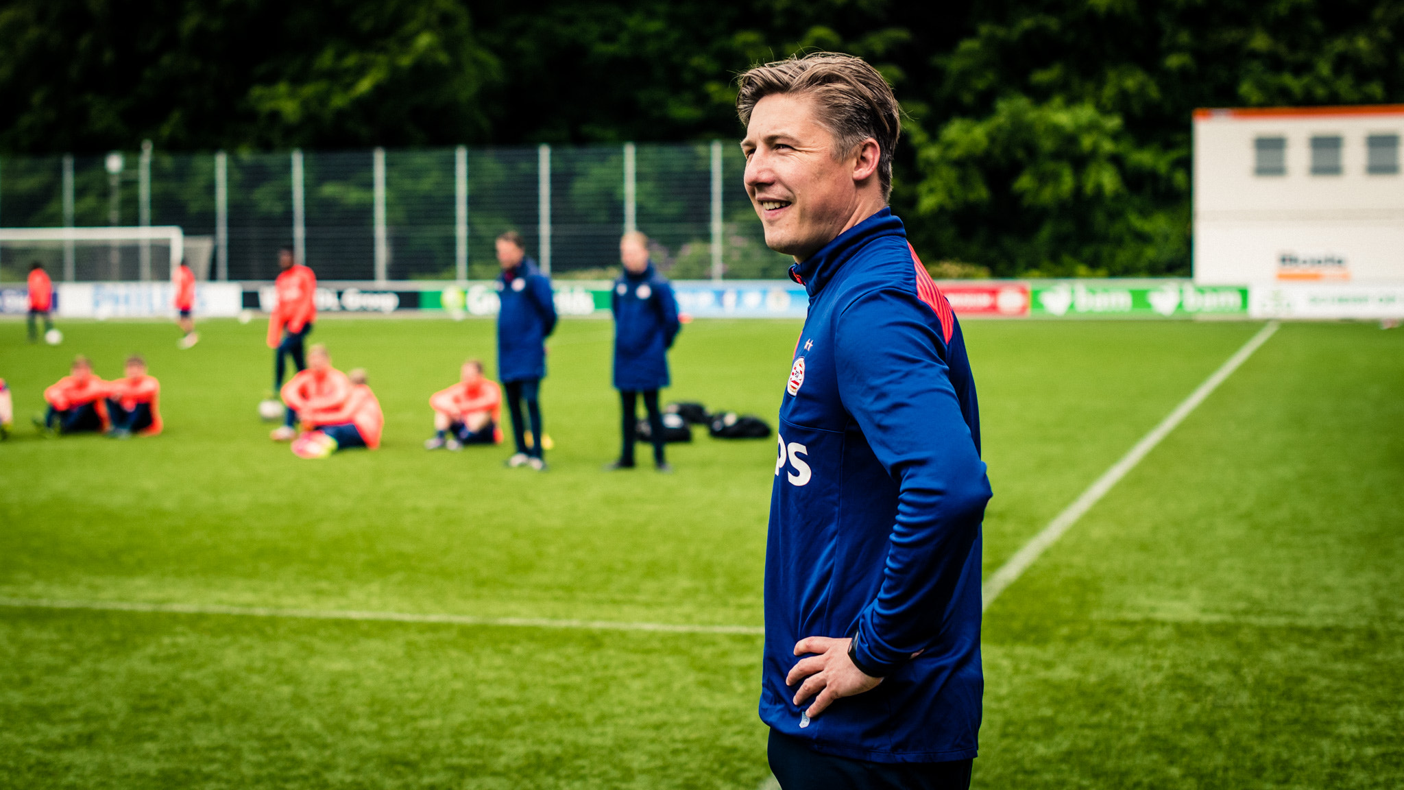 PSV youth squad training