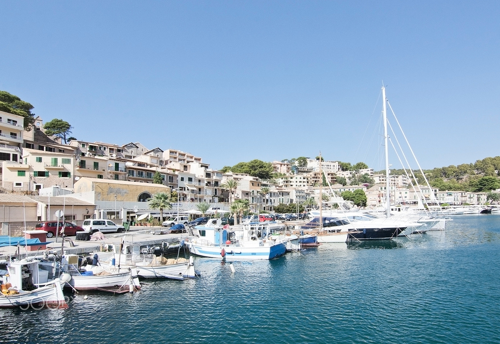 Nikon D7100 sample photo. Boats in the marina photography