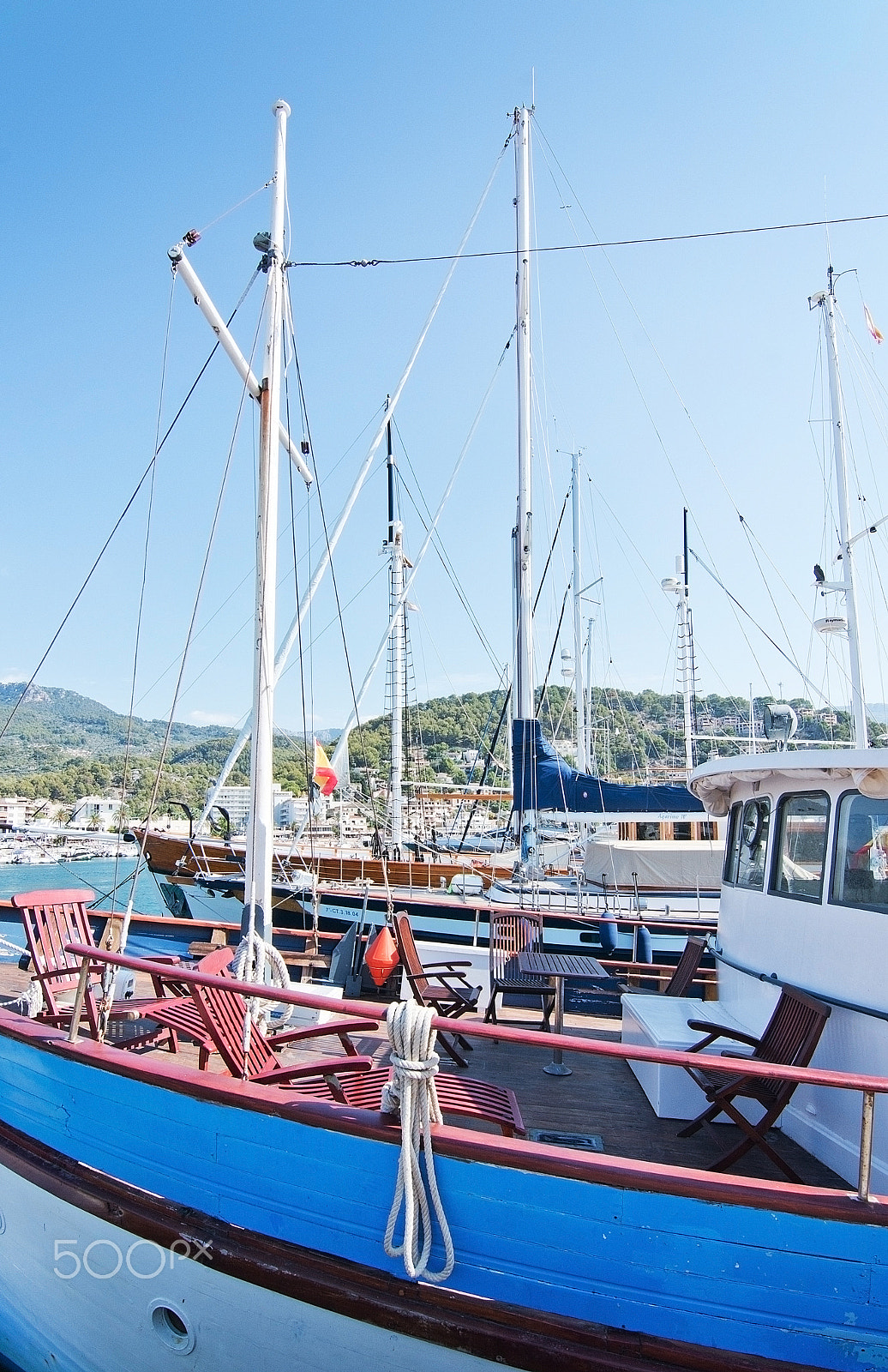 Nikon D7100 sample photo. Boats in the marina photography