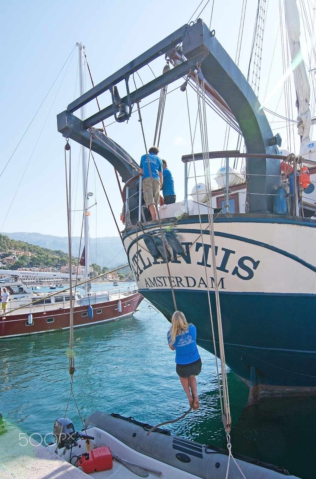 Nikon D7100 + Nikon PC-E Nikkor 24mm F3.5D ED Tilt-Shift sample photo. Three masted brigg atlantis photography