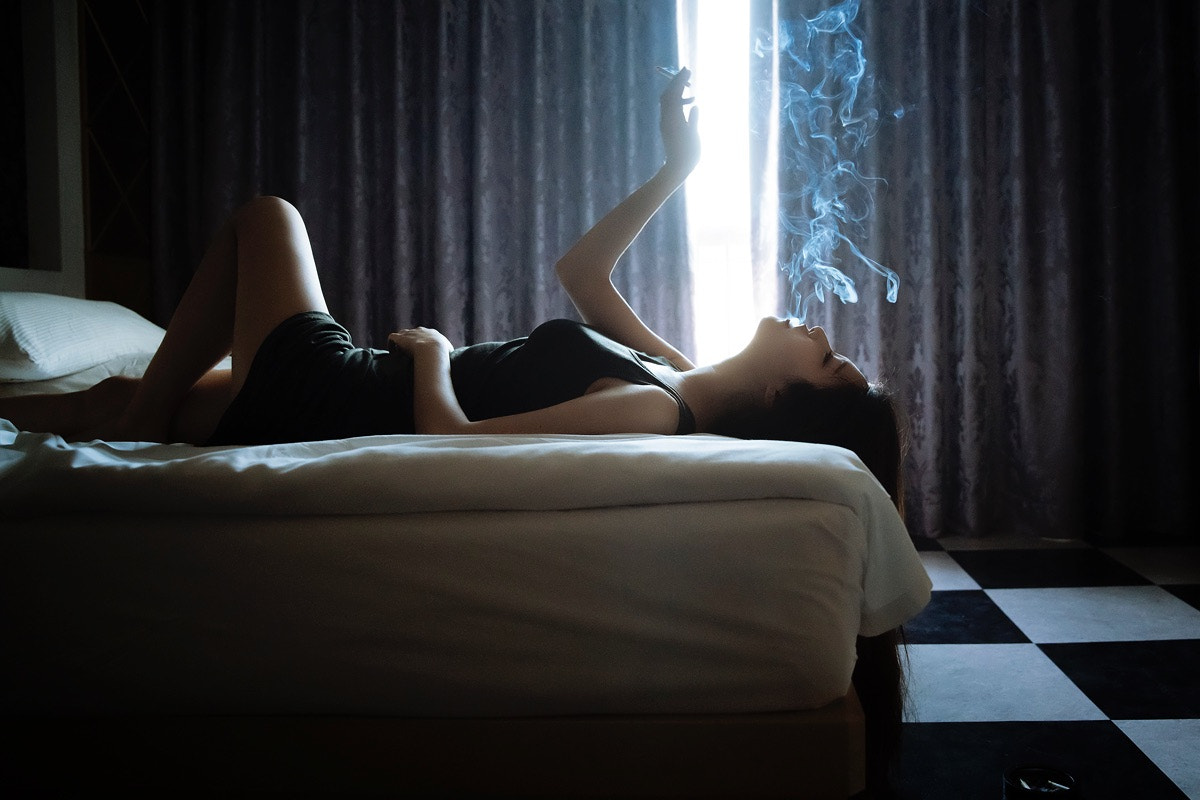 Canon EF 24-70mm F2.8L II USM sample photo. Smoke photography