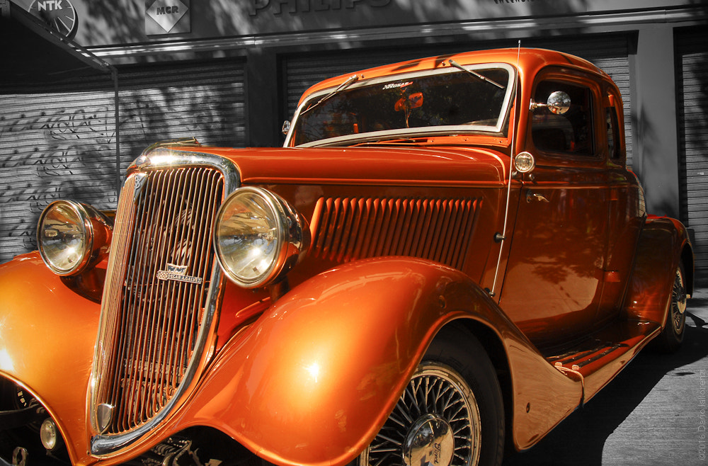 Nikon D200 sample photo. Souped up ford photography