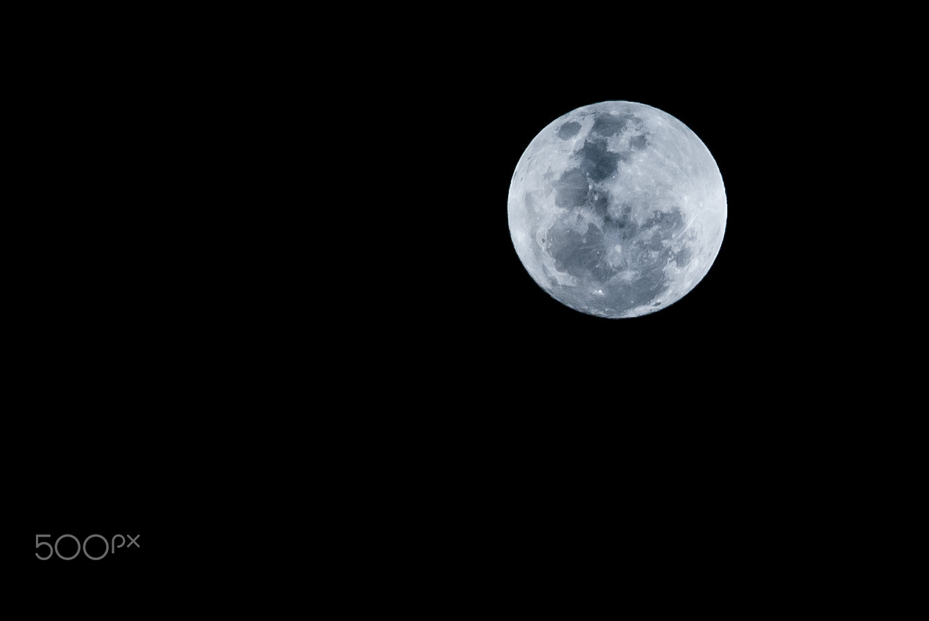 Nikon D40X sample photo. Before super moon photography