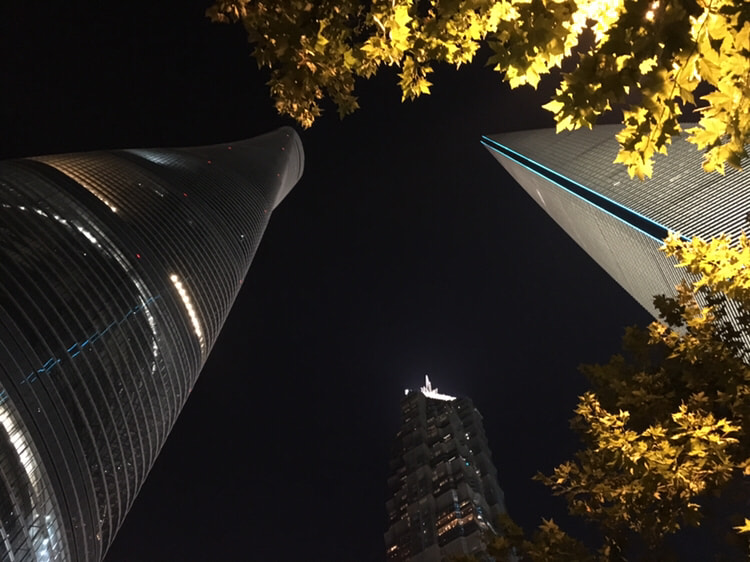 Apple iPhone8,1 sample photo. Shanghai towers photography