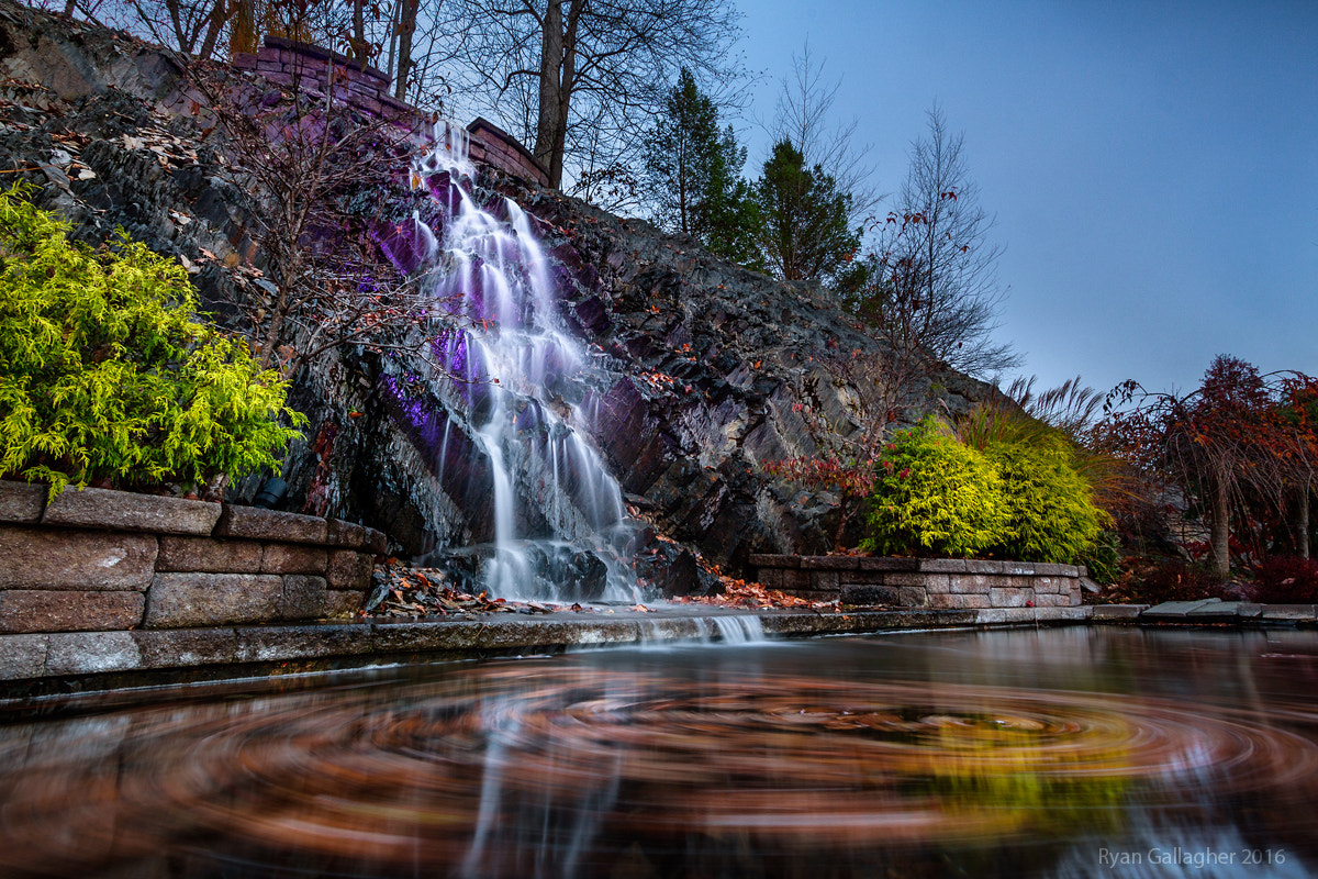 Canon EF-S 10-22mm F3.5-4.5 USM sample photo. Terraview waterfall photography