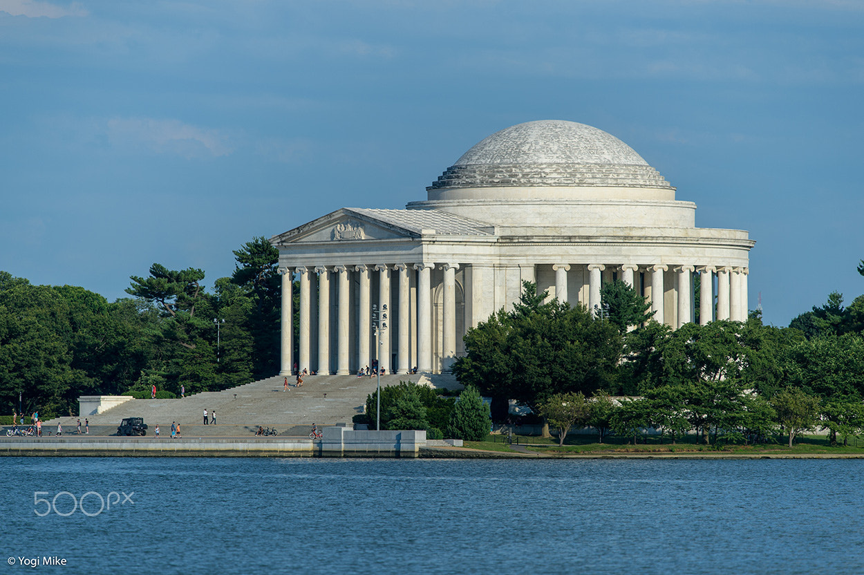 Nikon Nikkor AF-S 300mm F4E PF ED VR sample photo. Jefferson memorial photography