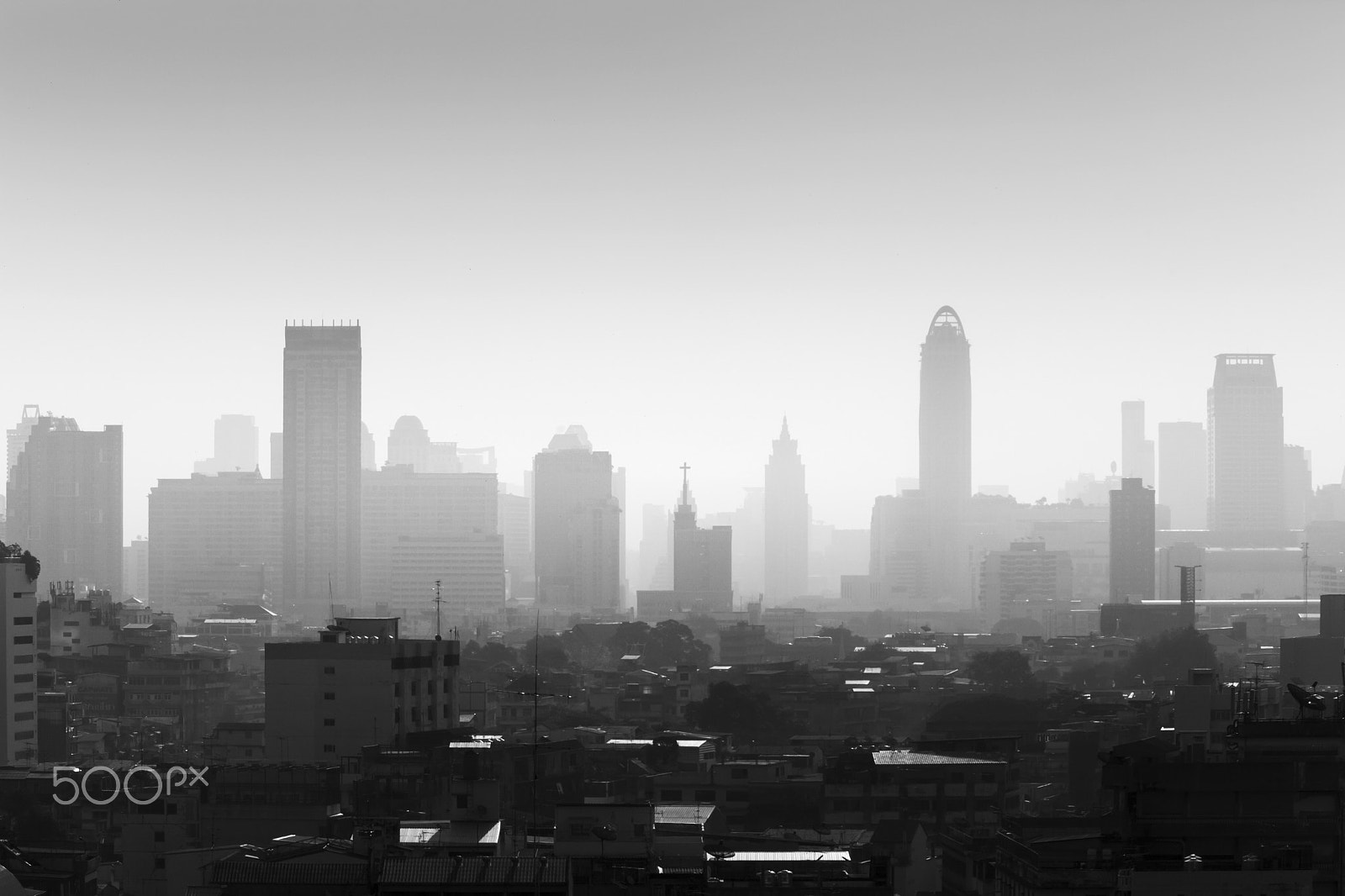 Canon EF 70-200mm F2.8L IS II USM sample photo. Bangkok city photography