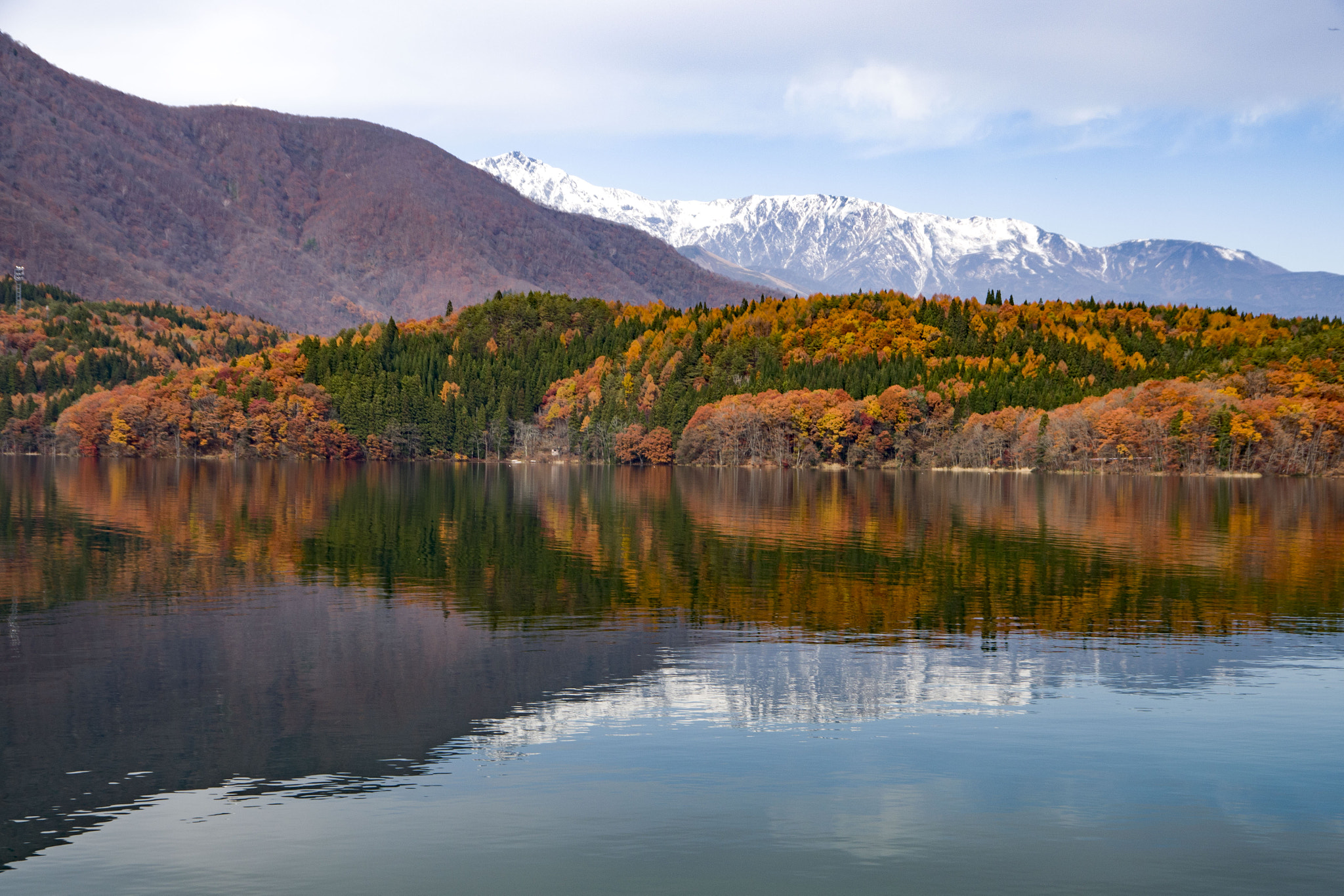Pentax K-1 sample photo. Hakuba-village photography