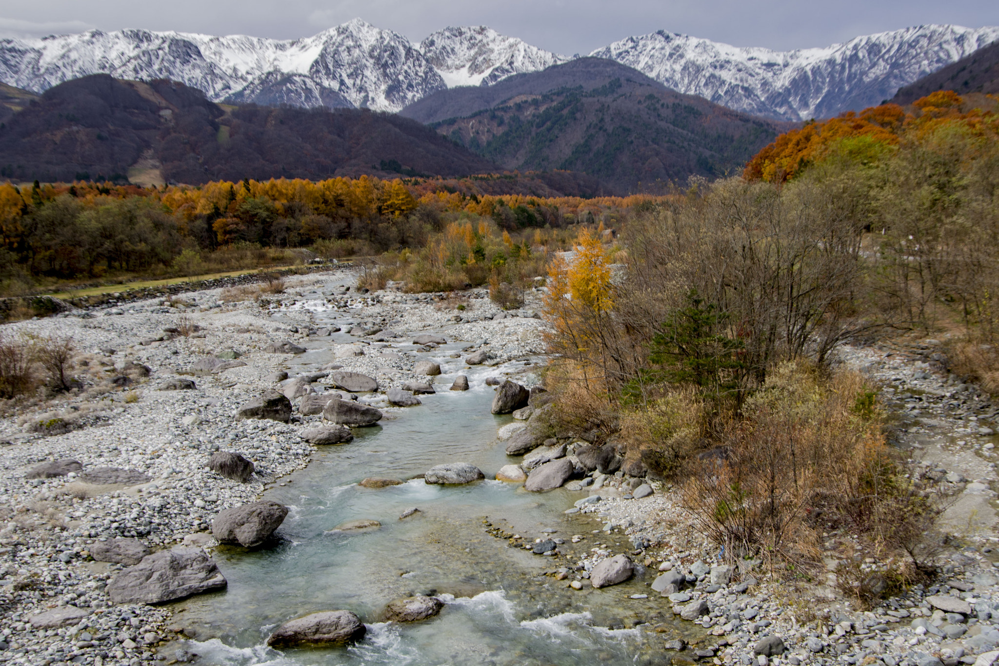 Pentax K-1 sample photo. Hakuba-village photography