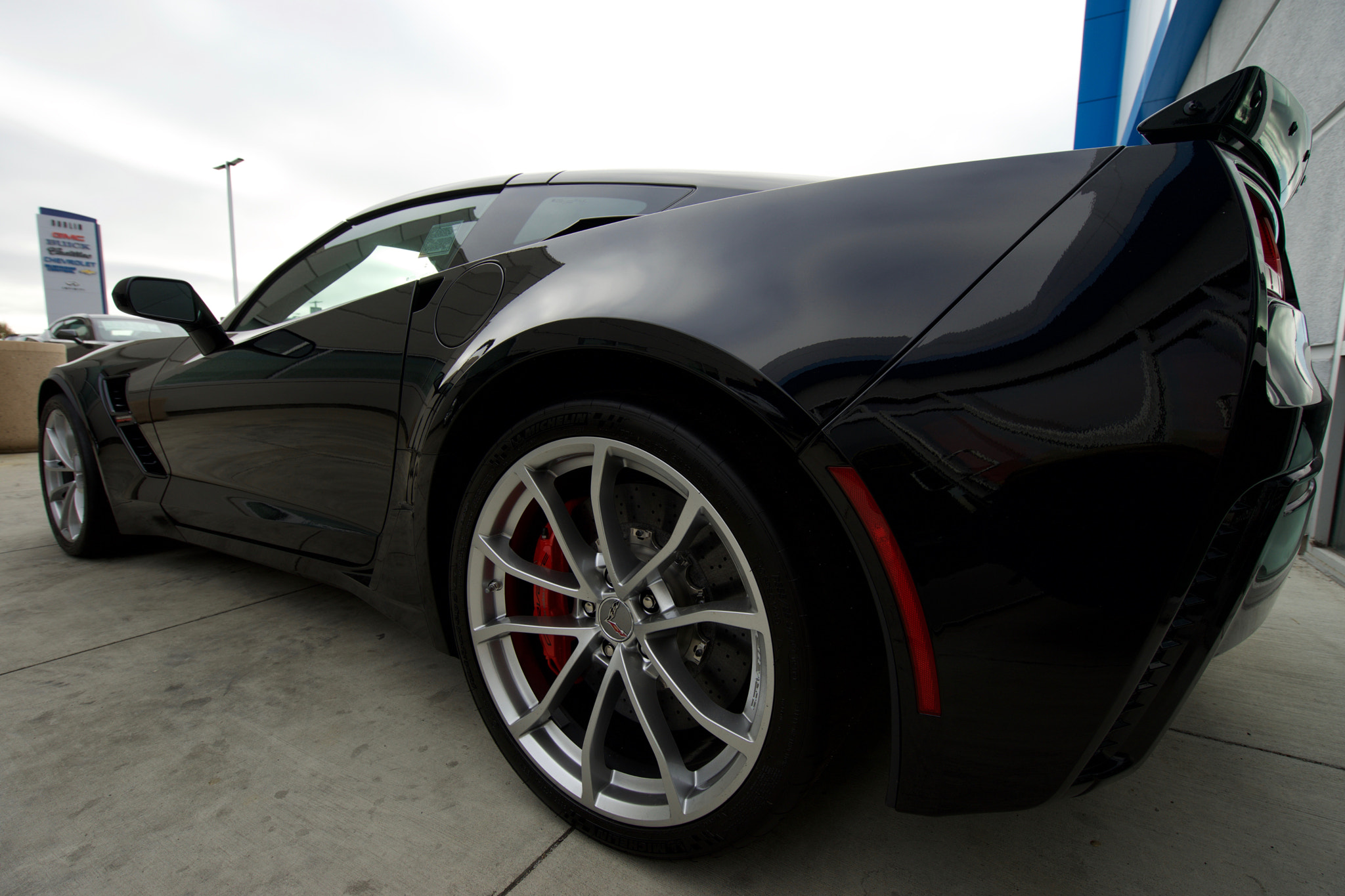 Sony a7 sample photo. Black magic corvette photography