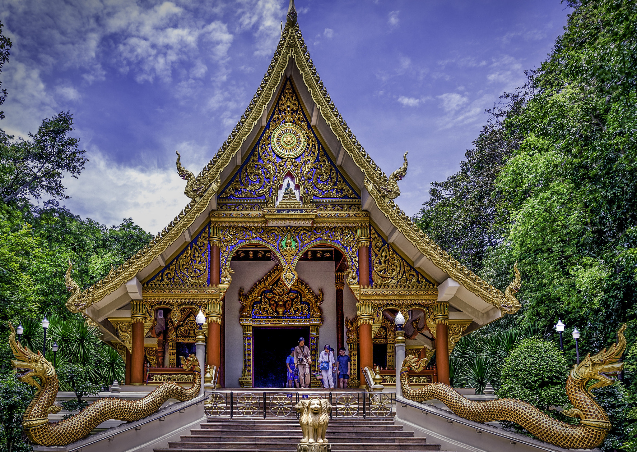 Canon EF 16-35mm F2.8L II USM sample photo. Wat aranya wiwek, chiang mai, thailand photography