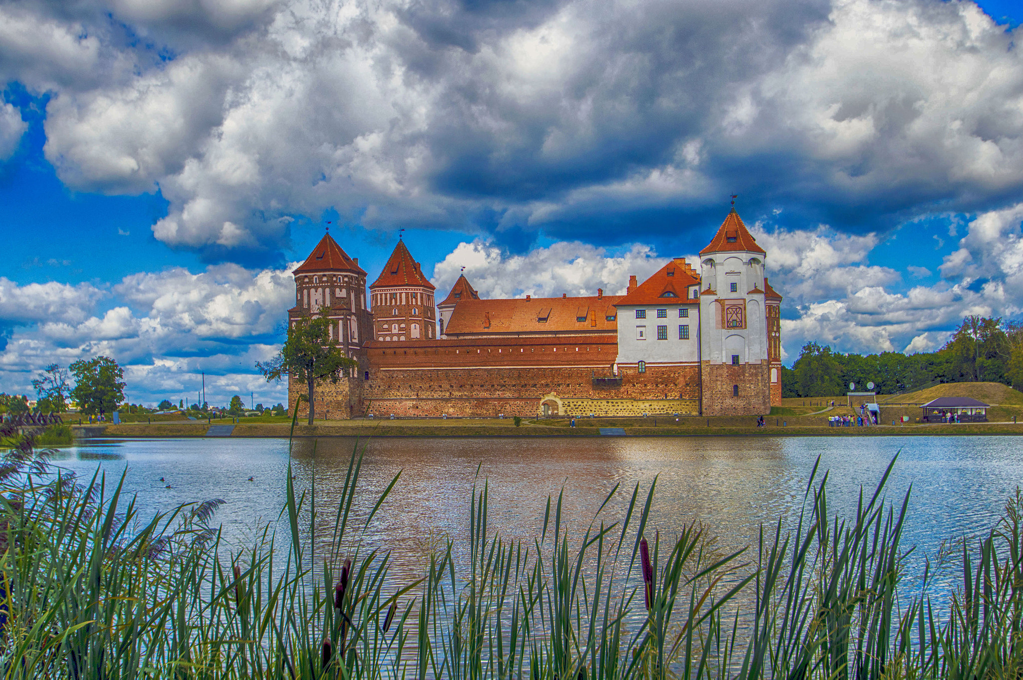 Nikon D3200 sample photo. Mir castle, belarus photography