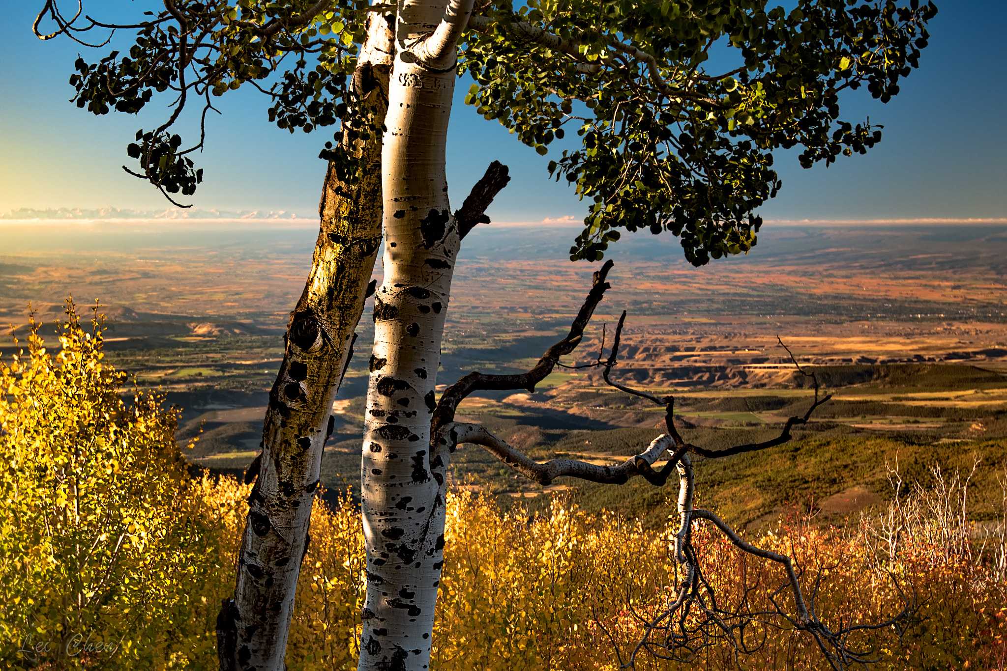 Nikon AF-S Nikkor 16-35mm F4G ED VR sample photo. Overlook from grand mesa colorado photography