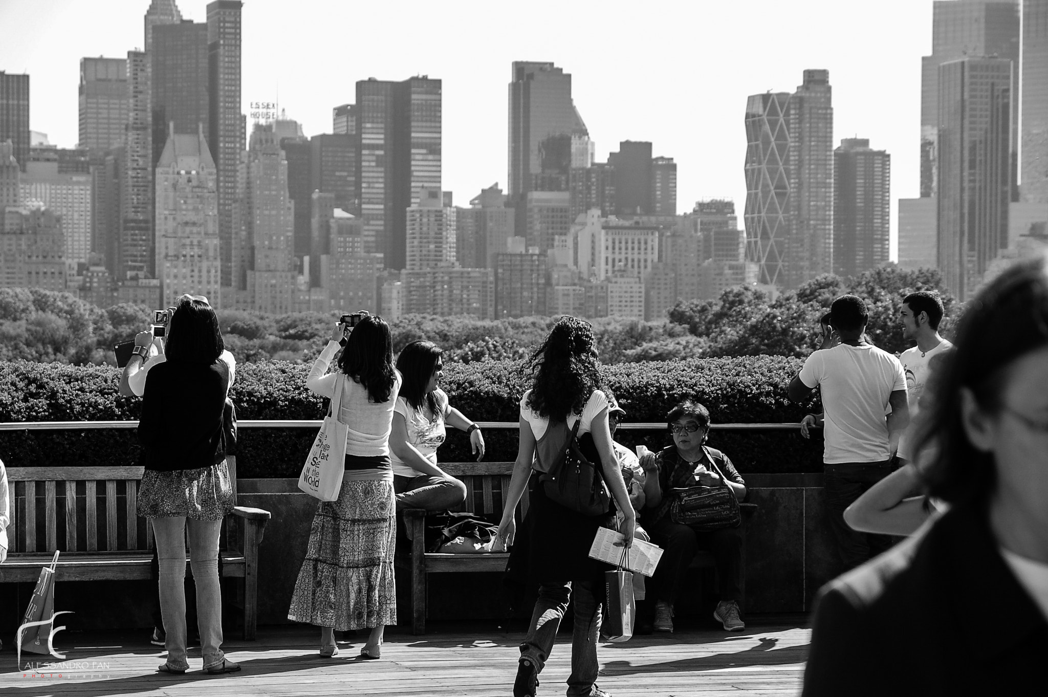 Nikon D50 sample photo. View from the moma photography