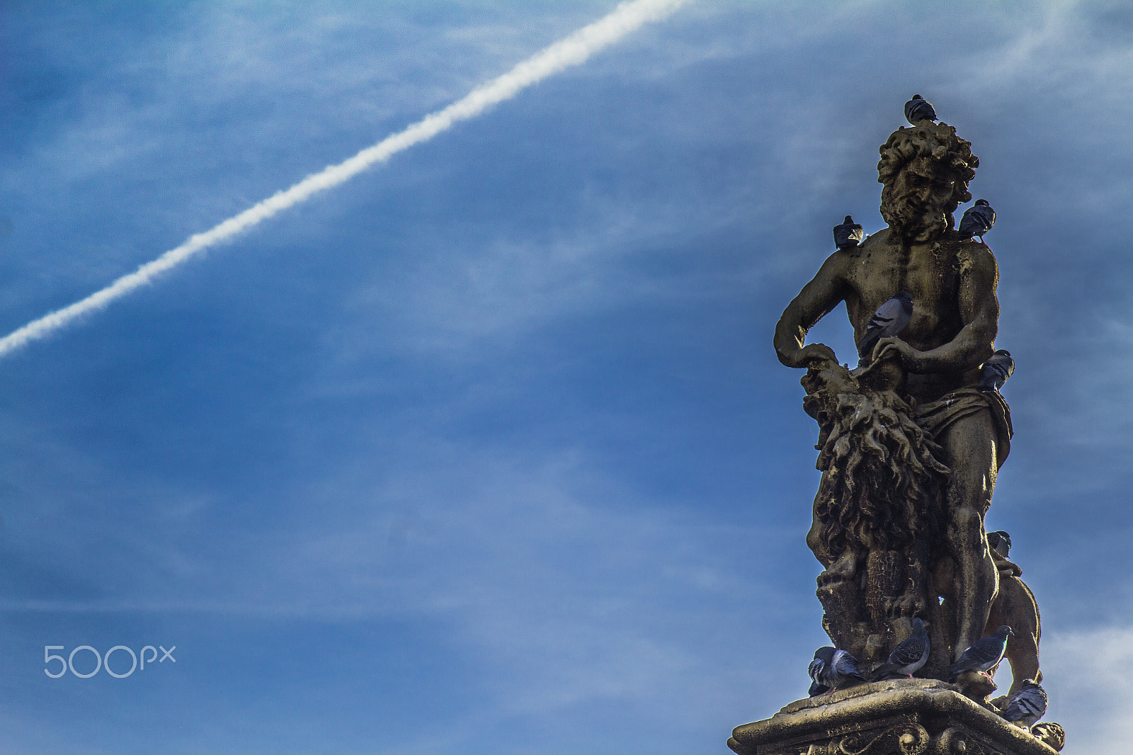 Canon EF 75-300mm f/4-5.6 USM sample photo. Samson fountain at ottokar ii. square photography