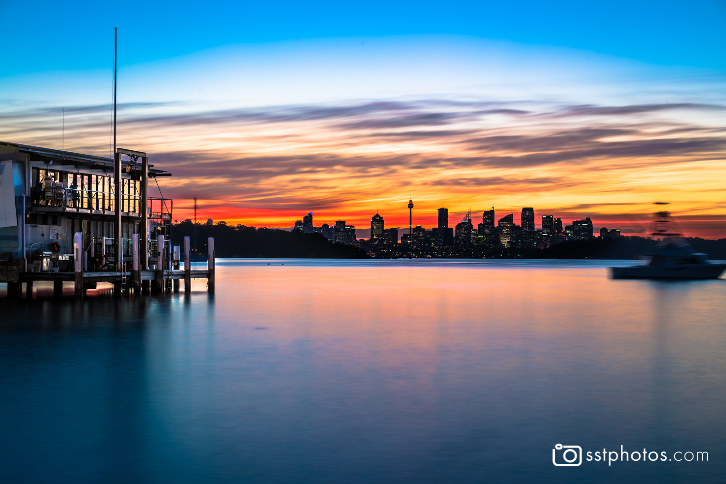 Tamron SP 70-200mm F2.8 Di VC USD sample photo. Watsons bay wharf photography
