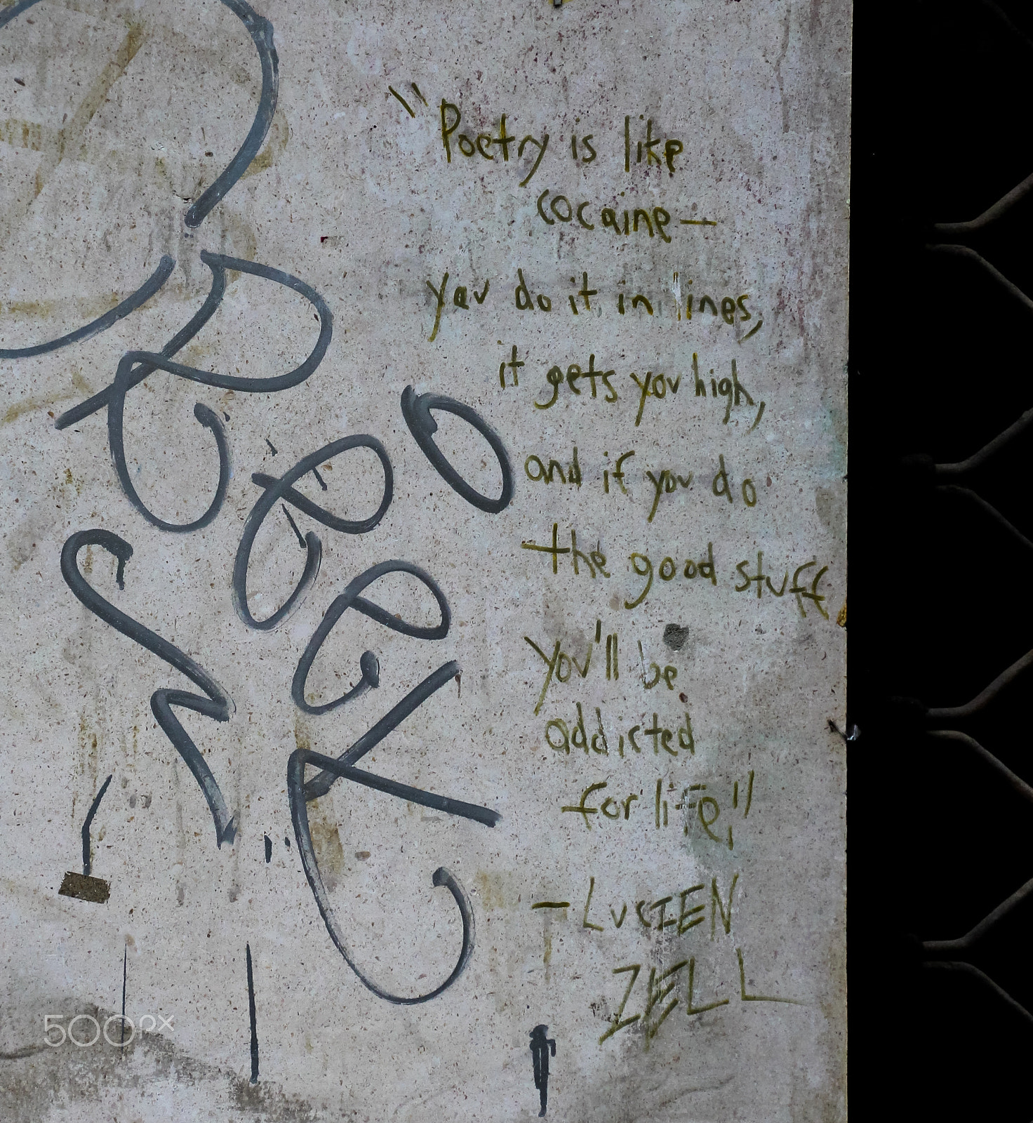 Canon EOS M sample photo. Poetry is like cocain photography