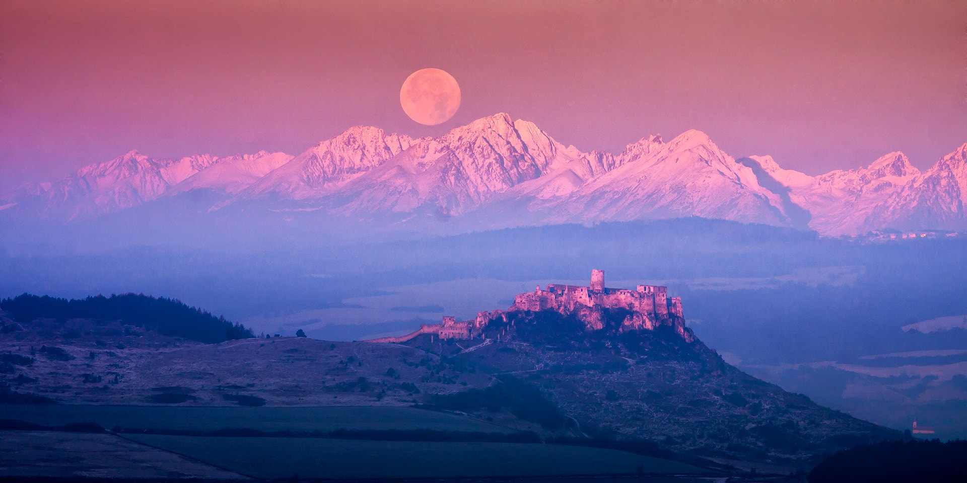 Canon EF 70-200mm F2.8L IS USM sample photo. Supermoon photography