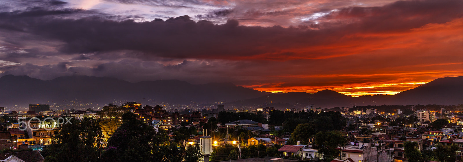 Canon EF-S 24mm F2.8 STM sample photo. Kathmandu during sunset photography