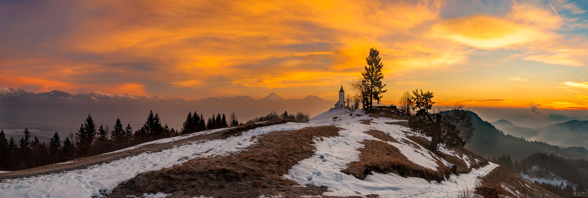 Nikon D200 sample photo. Panorama of jamnik, slovenia ii photography