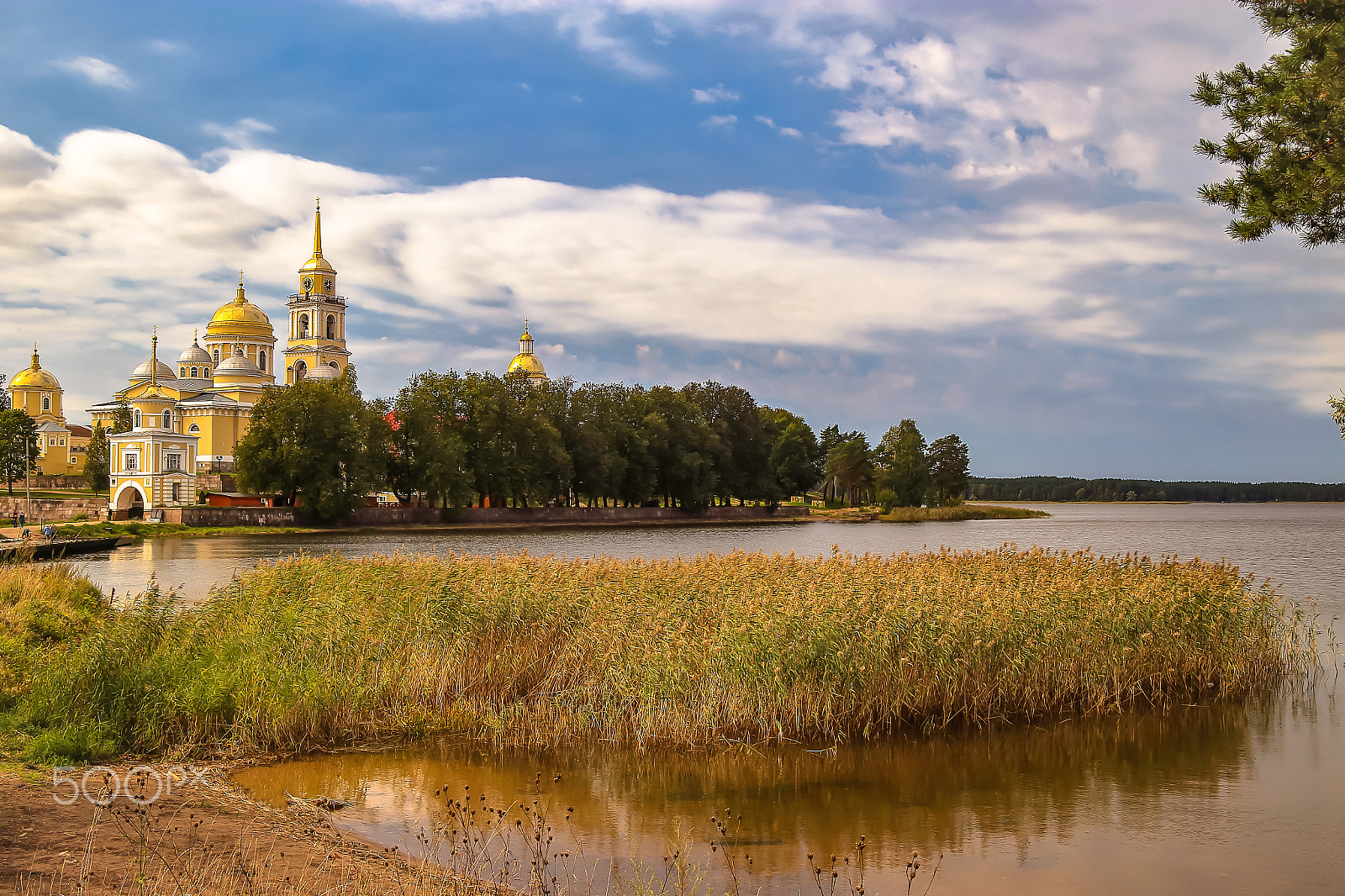 Canon EOS 6D + Canon EF 28-80mm f/2.8-4L sample photo. The landscape photo with nilov monastery _ 2016 photography