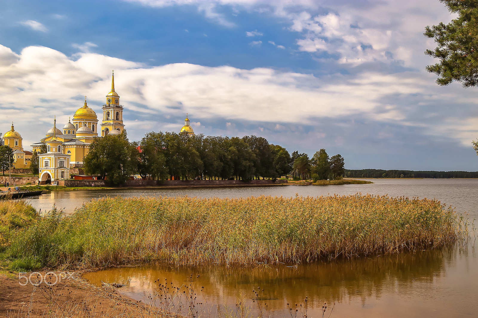 Canon EOS 6D sample photo. The landscape photo with nilov monastery _ 2016 photography