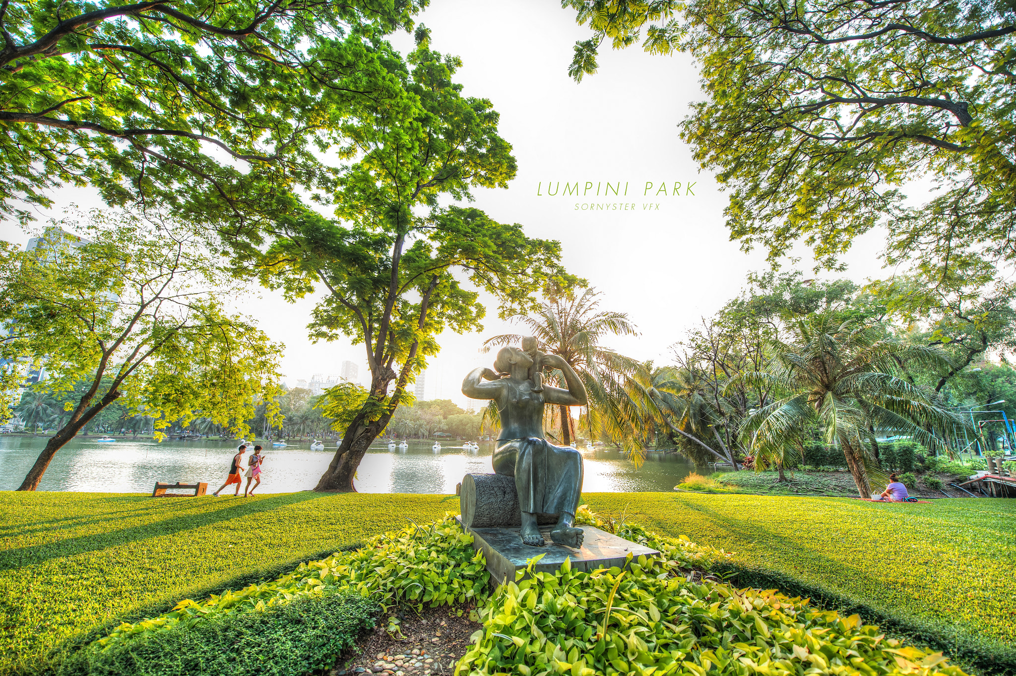 Nikon D4S sample photo. Lumpini park bangkok photography