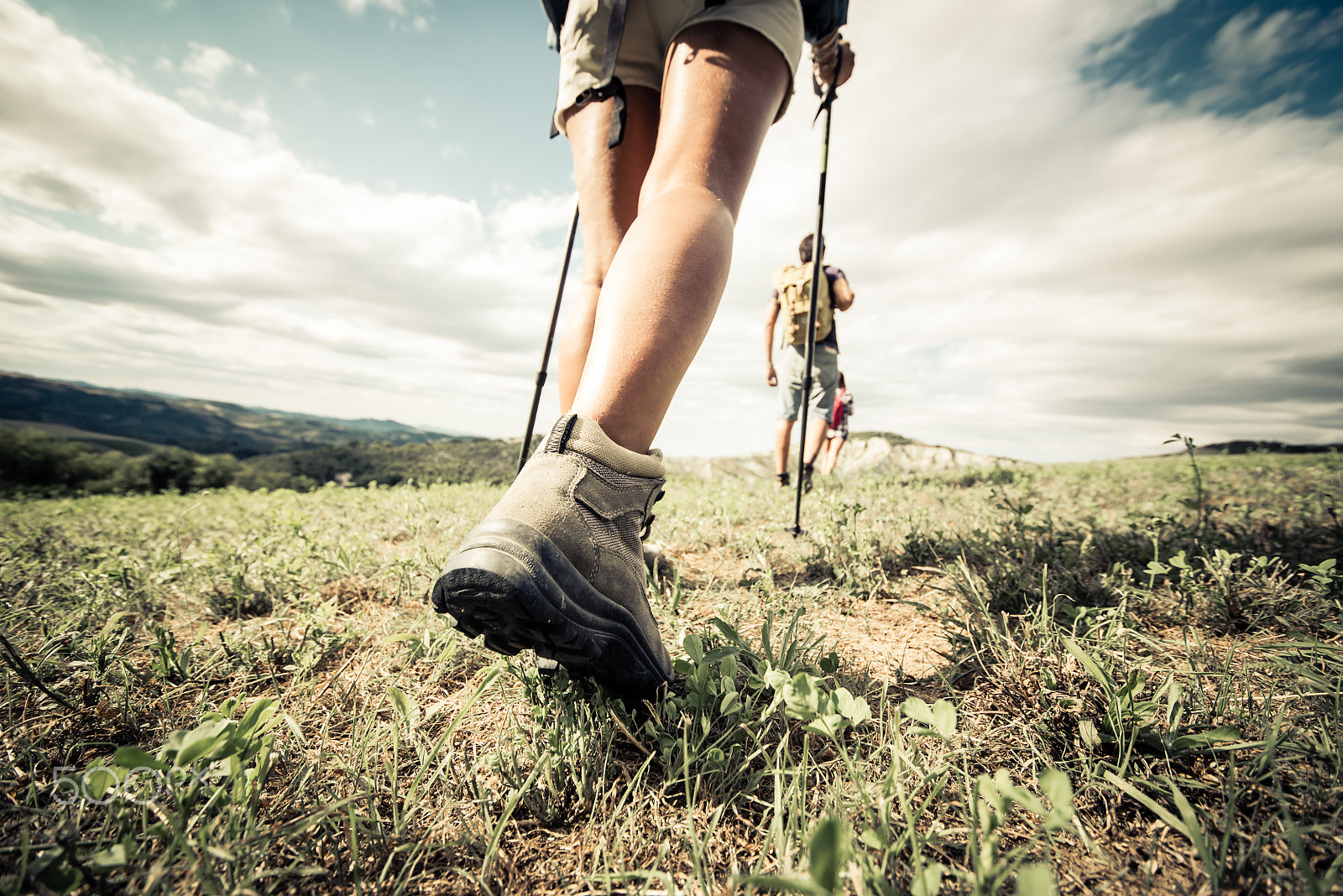 Nikon D610 sample photo. Group of friends making trekking photography