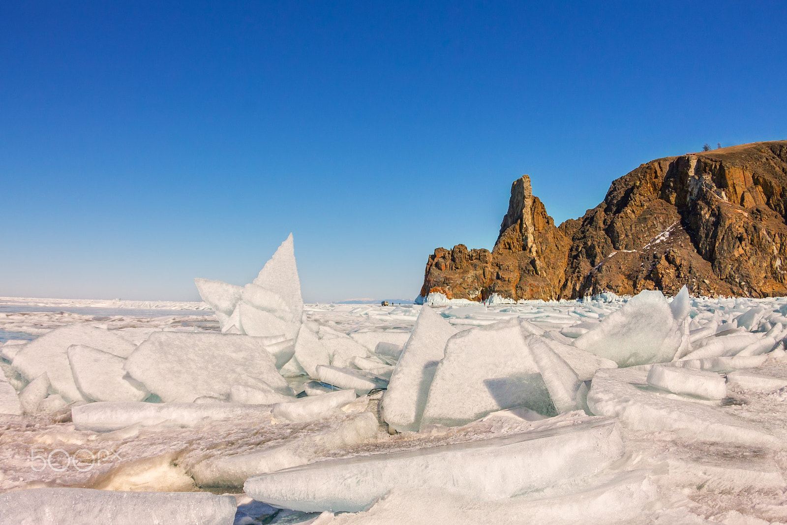 Canon EOS 1100D (EOS Rebel T3 / EOS Kiss X50) sample photo. Ice hummocks on the lake baikal near cape khoboy photography