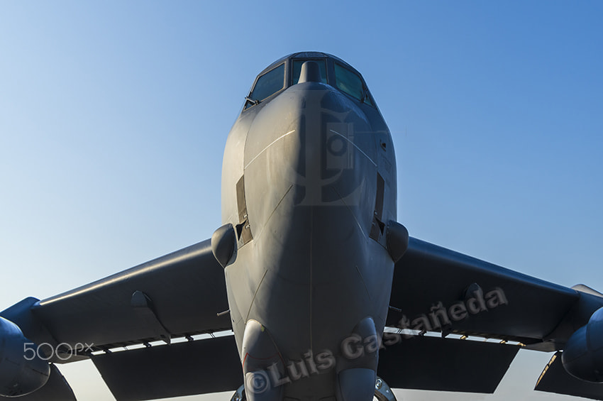Pentax K-3 sample photo. B-52 flying fortress photography