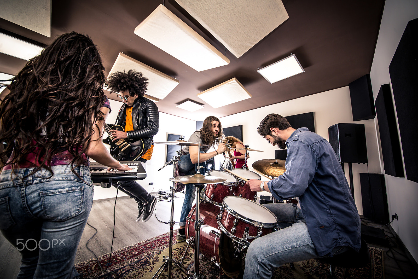 Nikon D610 + Sigma 12-24mm F4.5-5.6 II DG HSM sample photo. Rock band in action photography