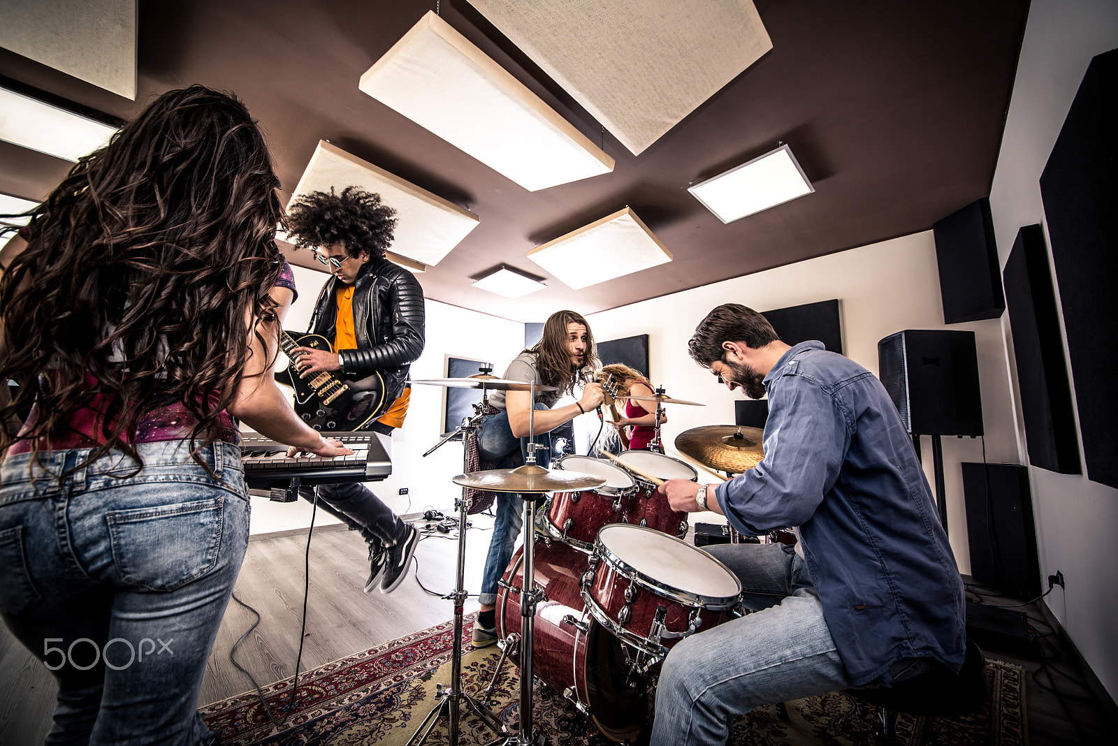 Sigma 12-24mm F4.5-5.6 II DG HSM sample photo. Rock band in action photography