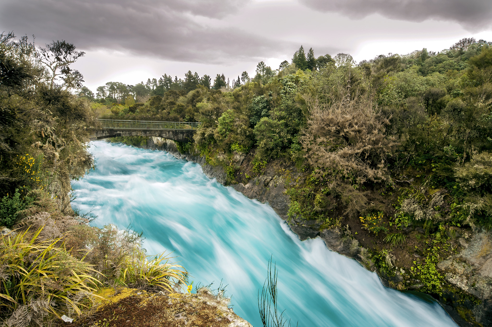 Nikon D300S + Sigma 12-24mm F4.5-5.6 EX DG Aspherical HSM sample photo. Blue flow photography