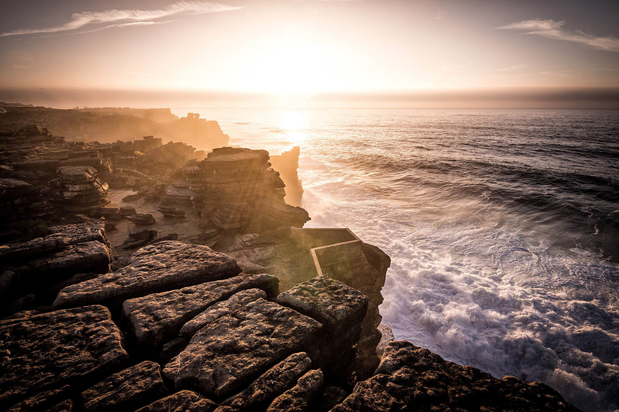 Canon EOS 650D (EOS Rebel T4i / EOS Kiss X6i) + Sigma 10-20mm F4-5.6 EX DC HSM sample photo. Portugese coastline photography