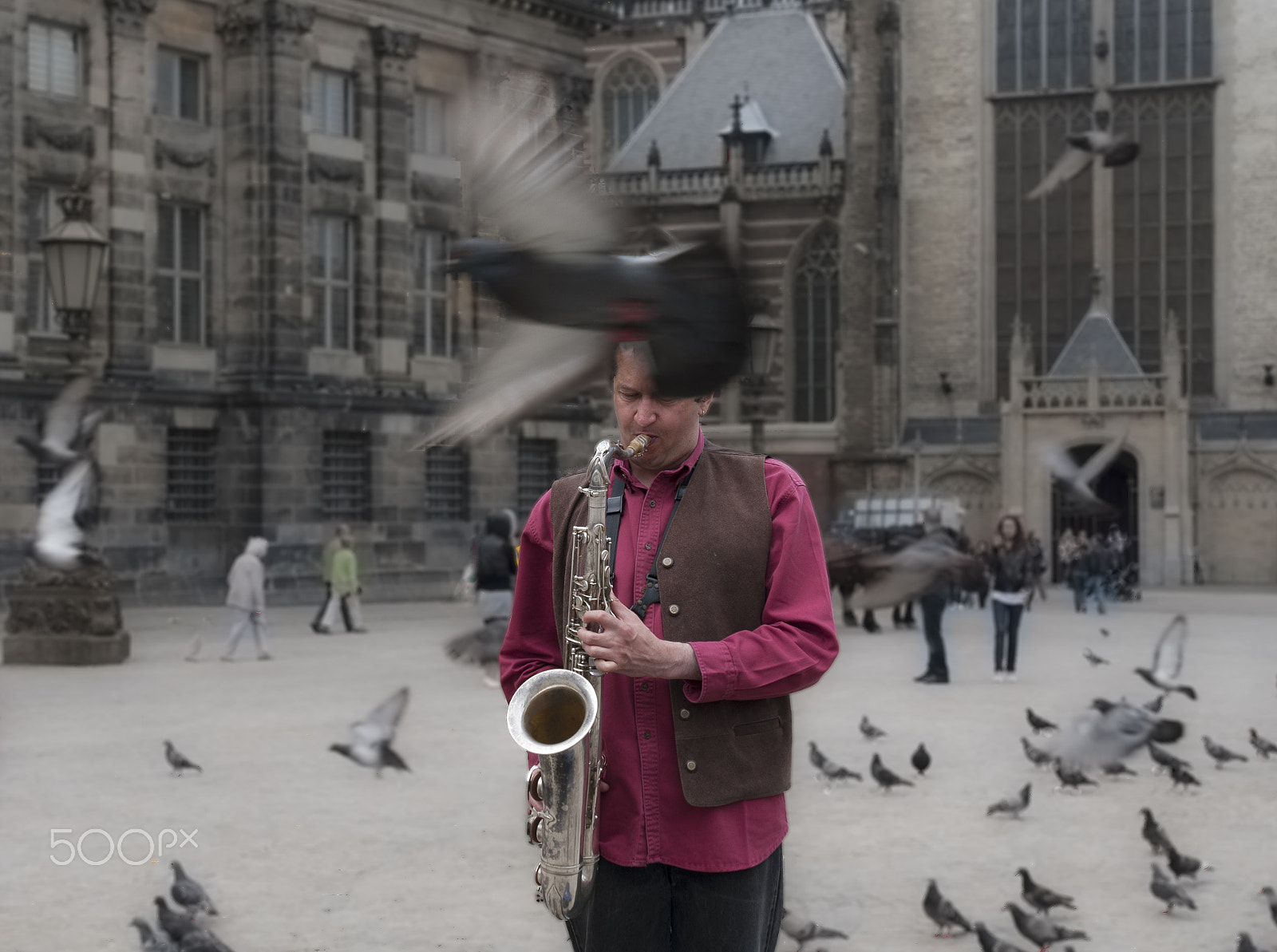 Nikon AF-S Nikkor 17-35mm F2.8D ED-IF sample photo. Dam square photography
