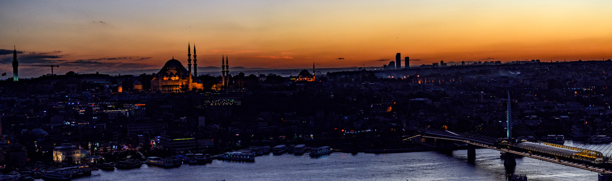 Nikon D7100 sample photo. Istanbul's sun goes down photography