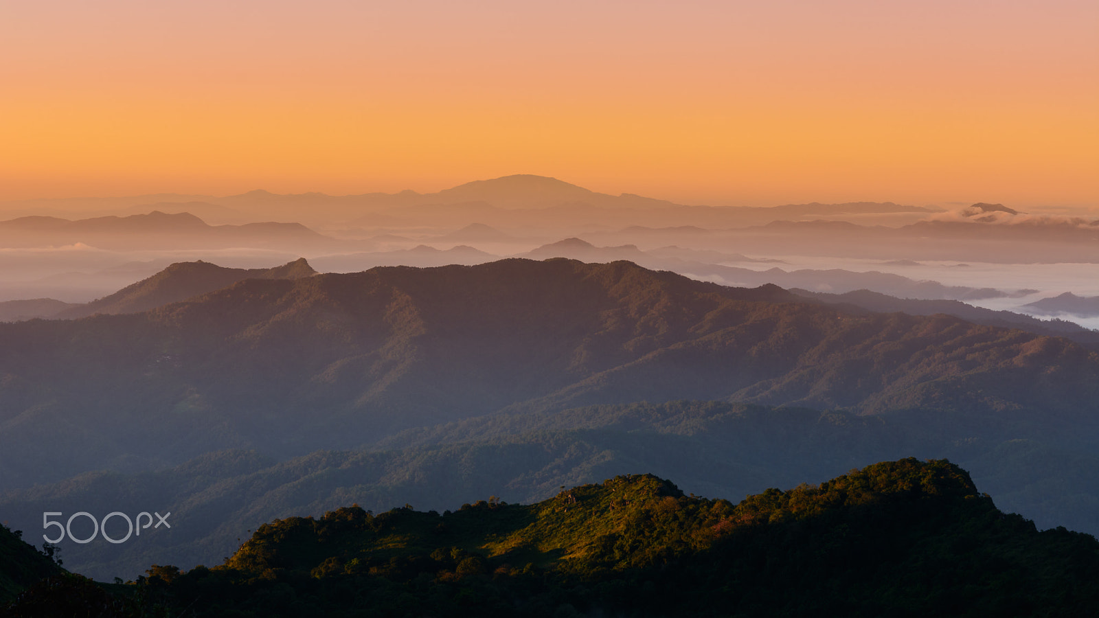 Sigma 17-70mm F2.8-4 DC Macro OS HSM | C sample photo. Sunrise landscape of foggy. photography