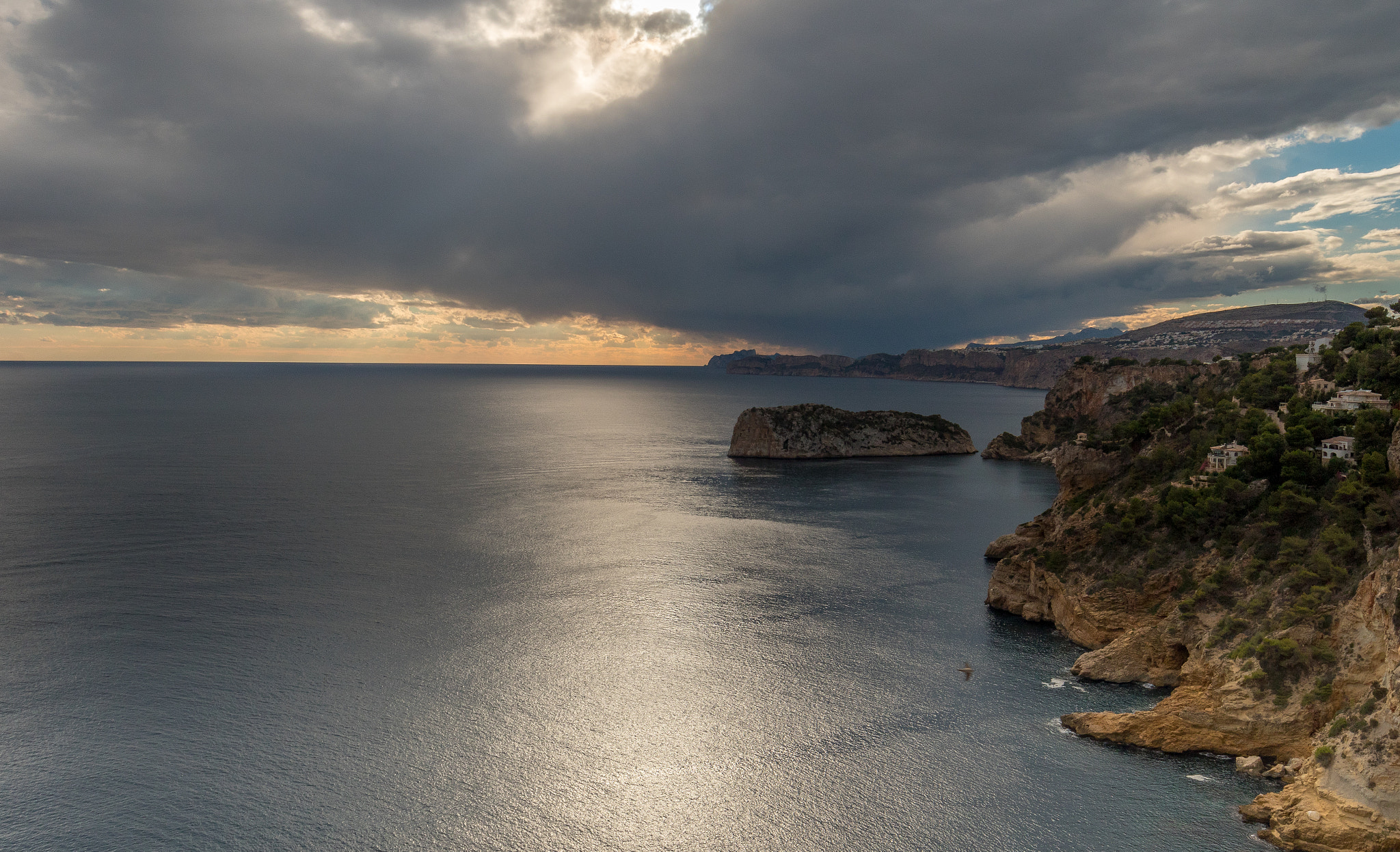 Canon EF 16-35mm F4L IS USM sample photo. Spanish coast line photography