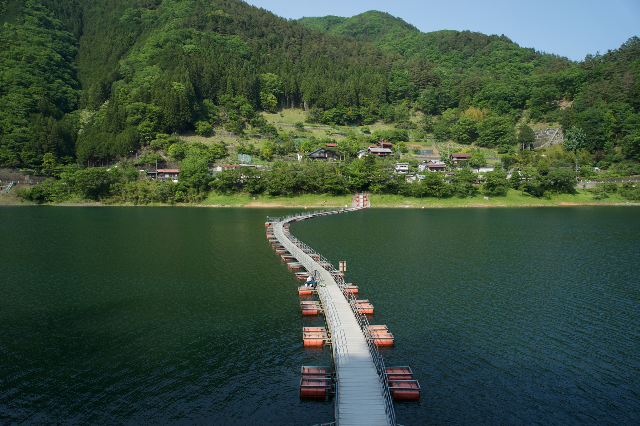 Sony a7 II + Sony Vario Tessar T* FE 24-70mm F4 ZA OSS sample photo. 奥多摩湖 photography